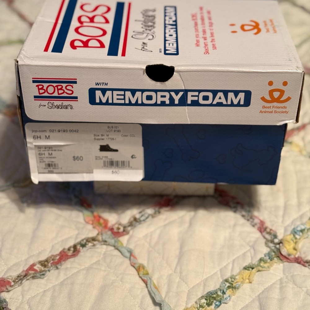 BOBS Memory Foam Boots size 6.5 - Picture 2 of 11